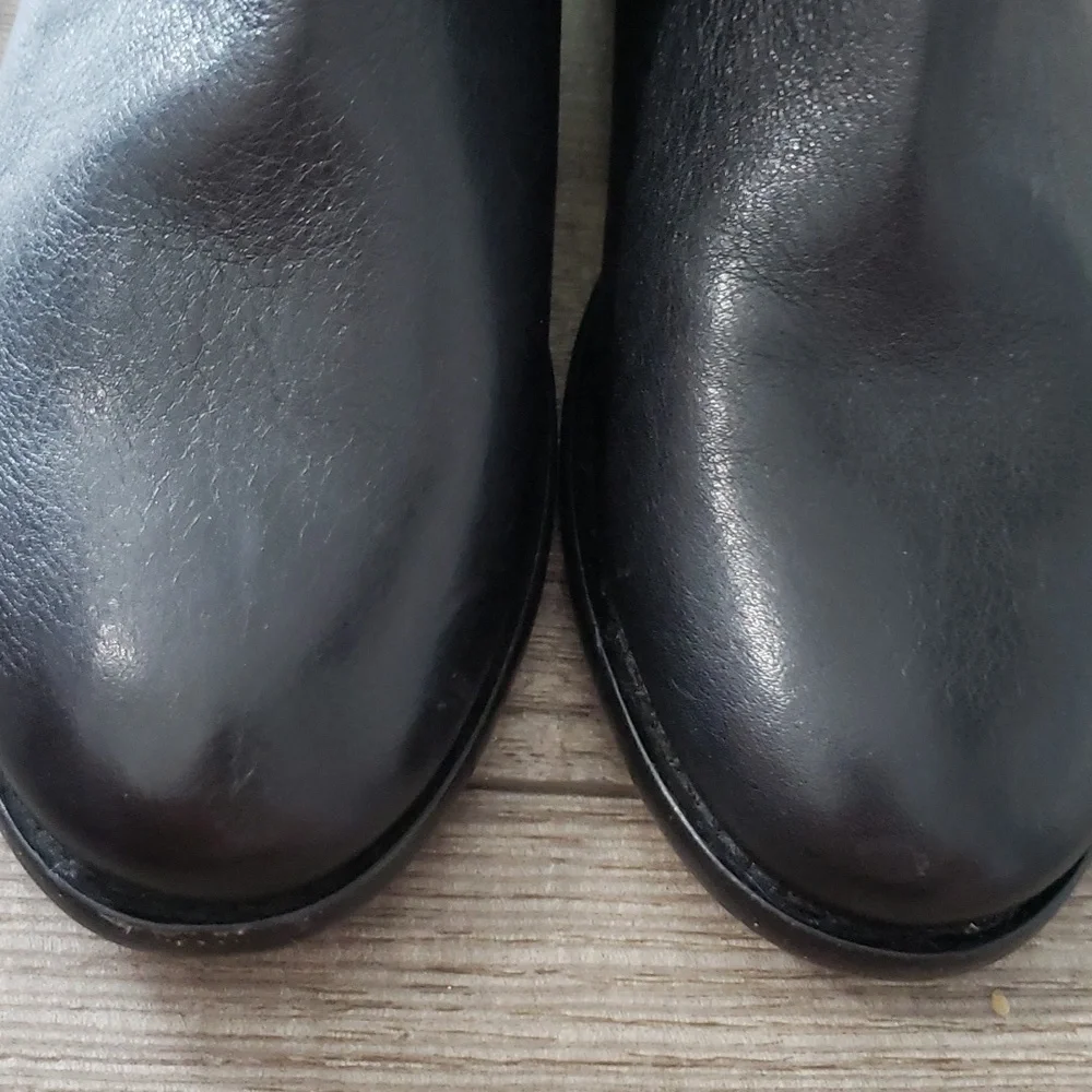 FRYE Black Carly Double Zip Back Ankle Boots